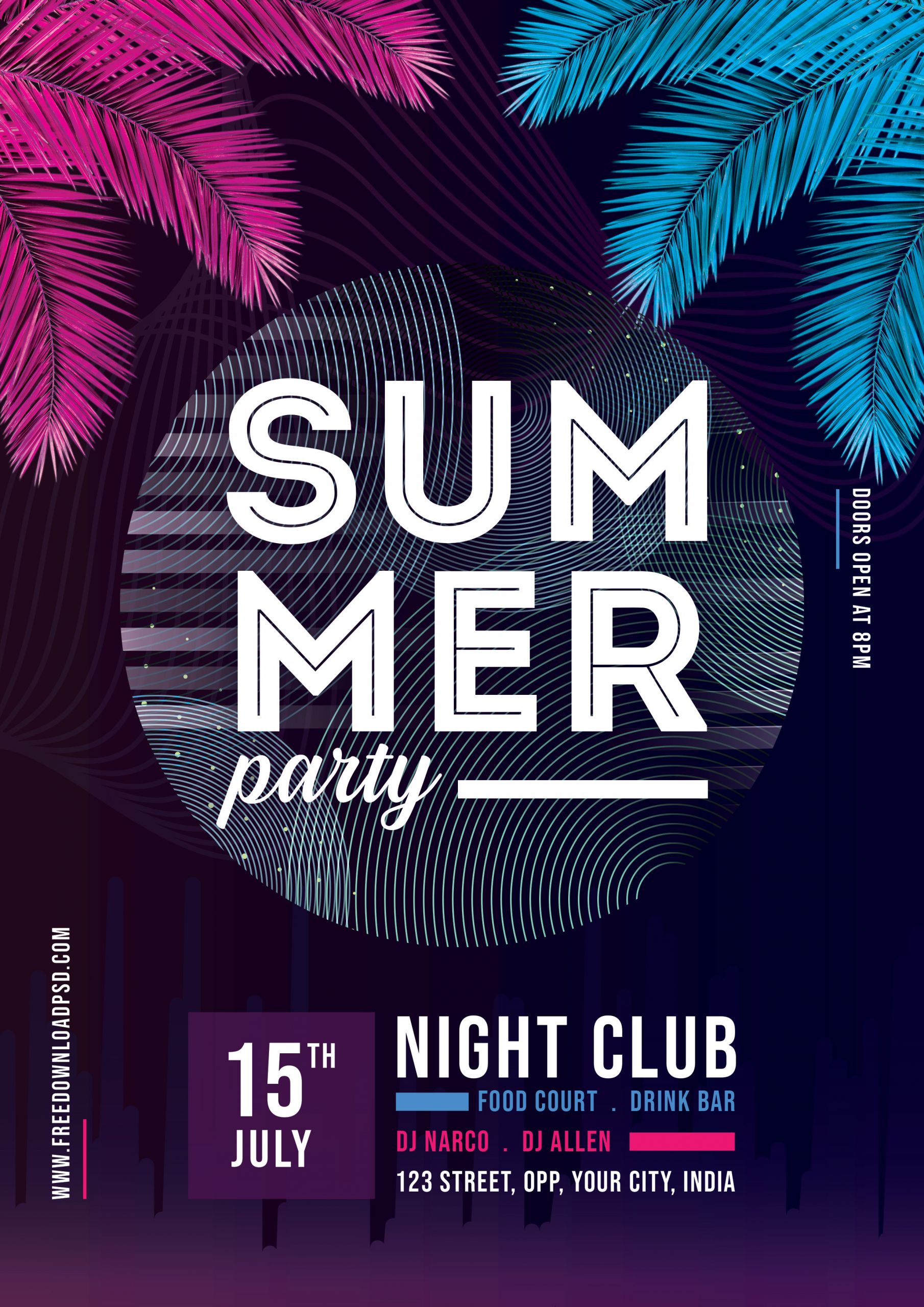 Summer Party Name Ideas
 Summer Party Flyer Social Media