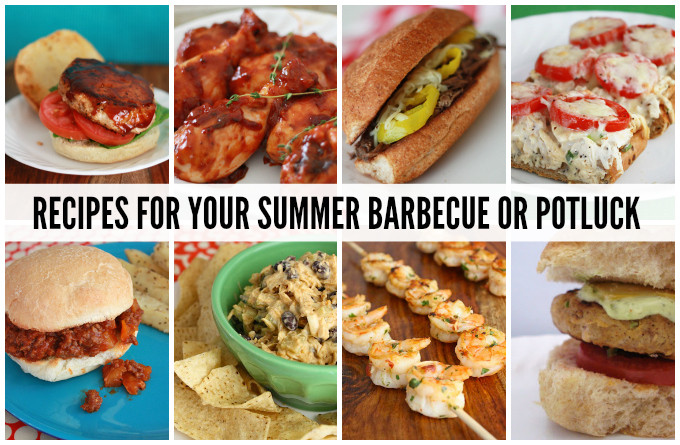 Summer Potluck Main Dishes
 Summer Recipes for your next Barbecue or Potluck e