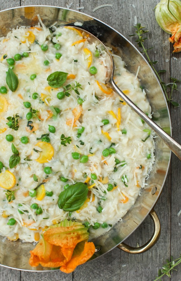 Summer Risotto Recipes
 Early Summer Risotto with New Garden Ve ables