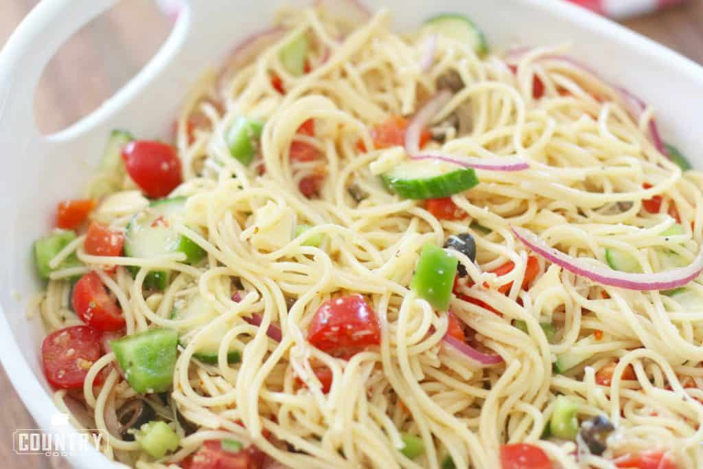 Summer Spaghetti Salad
 SUMMER SPAGHETTI SALAD Video