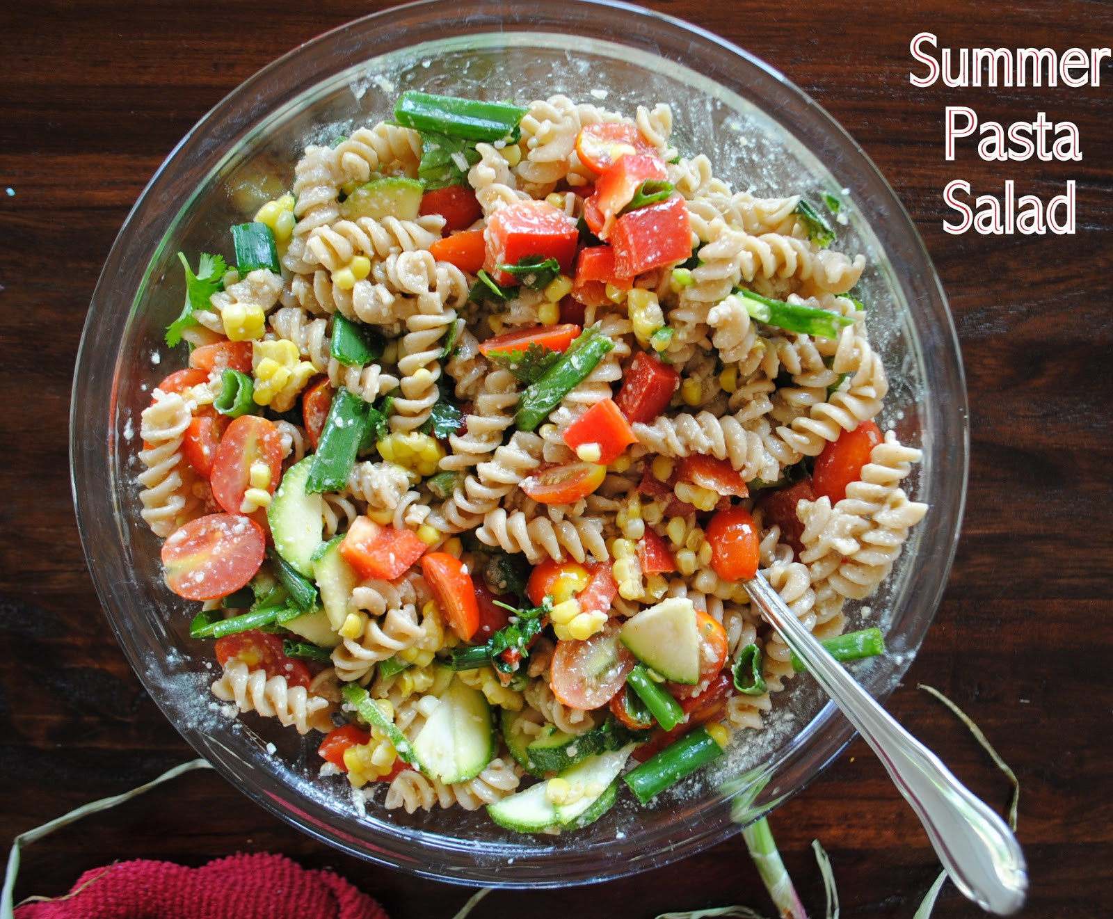 Summer Spaghetti Salad
 ThriceTheSpice Summer Pasta Salad