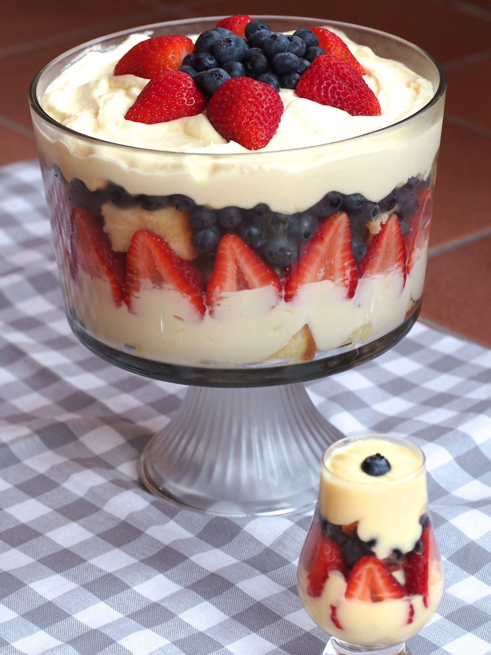 Summer Trifle Desserts
 Summer Berry Trifle Not Your Average College Food