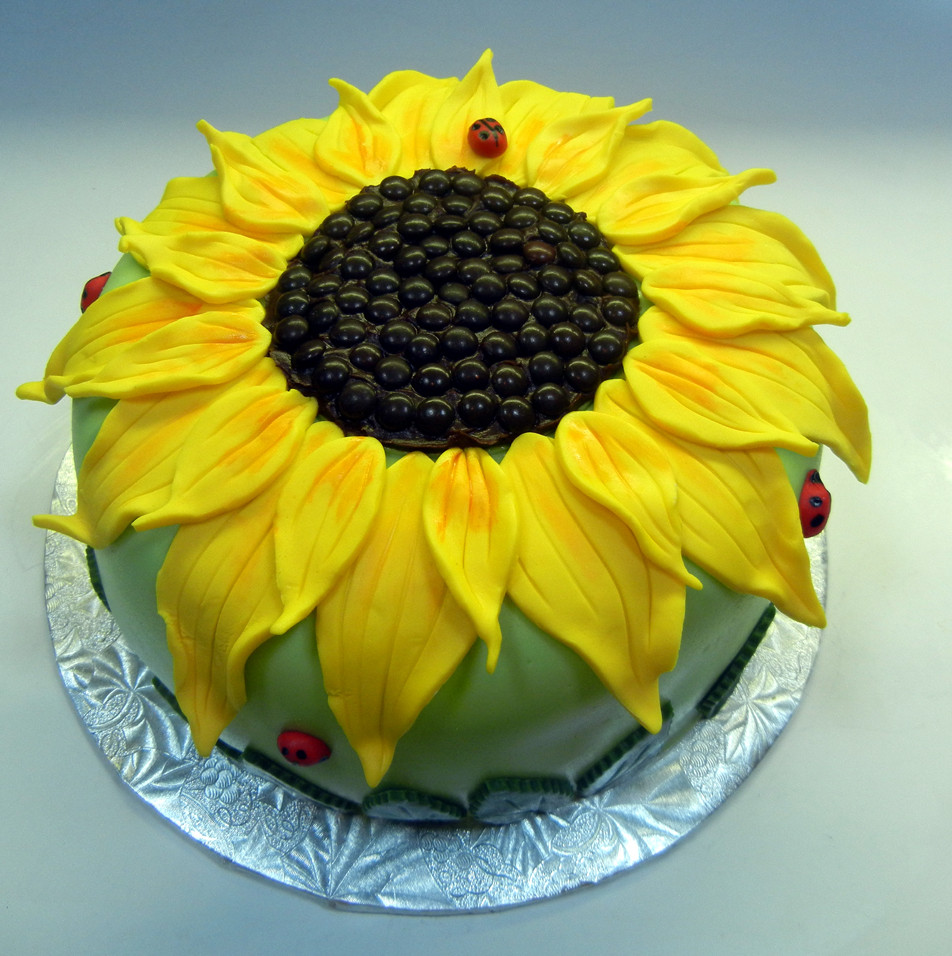 Sunflower Birthday Cake
 Ronna s Blog Sunflower cake