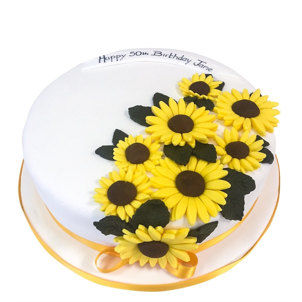 Sunflower Birthday Cake
 Sunflower Cake Buy line Free UK Delivery – New Cakes