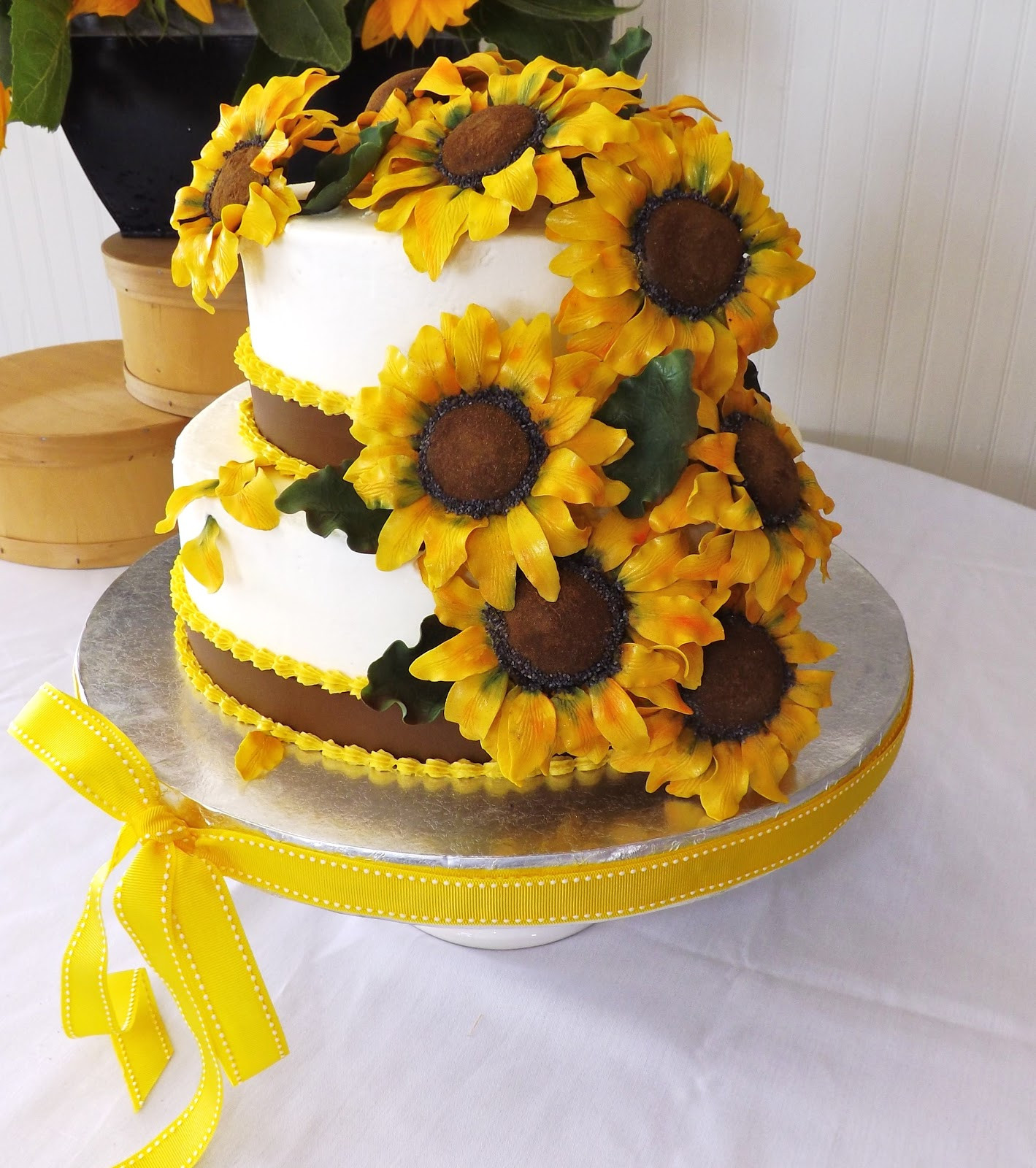 Sunflower Birthday Cake
 Cakes of the Hamptons