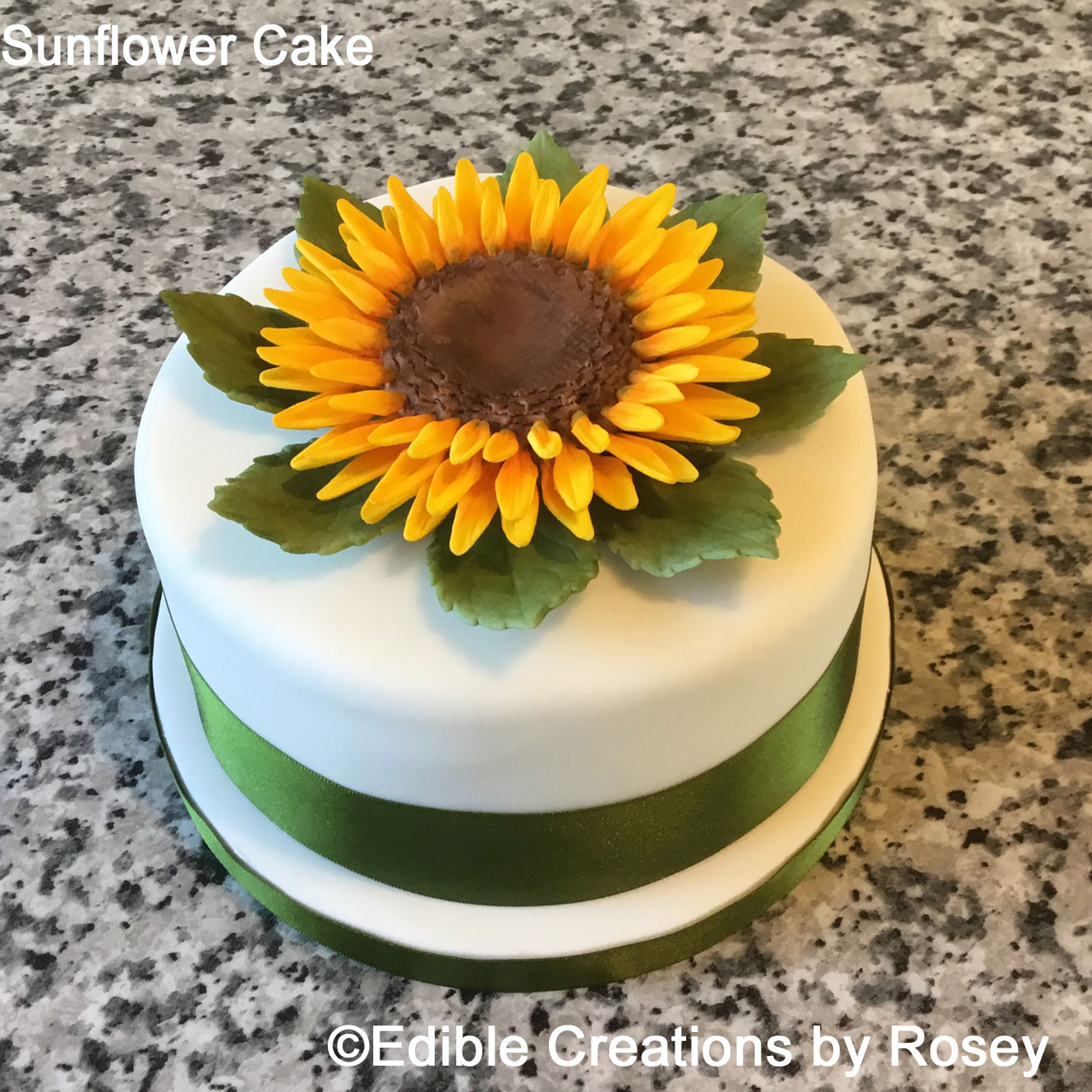 Sunflower Birthday Cake
 Birthday Cakes by Edible Creations by Rosey in South West