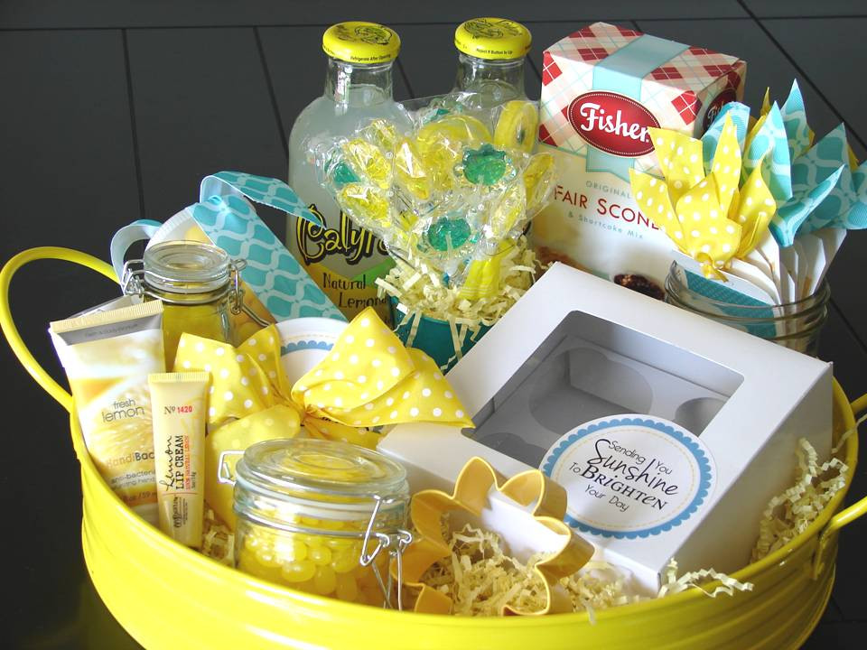 Sunshine Gift Basket Ideas
 Emily s Blog Where To Find Sunshine Gift Basket