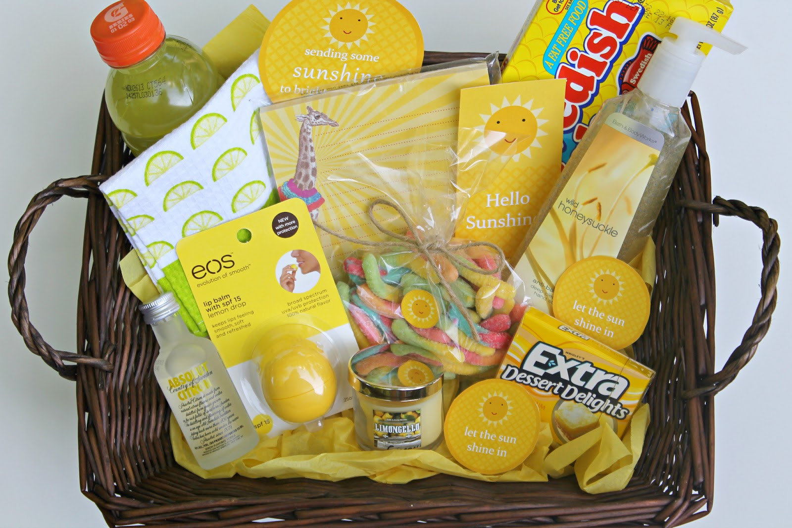 The Best Sunshine Gift Basket Ideas - Home, Family, Style and Art Ideas