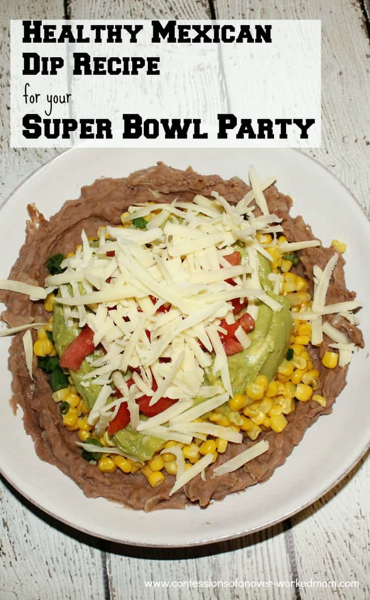 Super Bowl Party Dip Recipes
 Healthy Mexican Dip Recipe