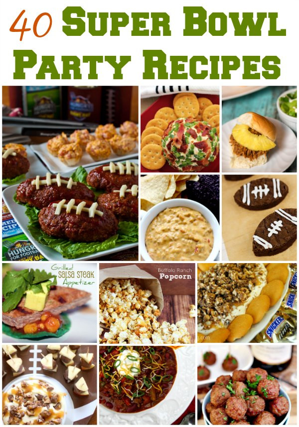 Super Bowl Party Recipes
 40 Super Bowl Party Recipes for the Big Game