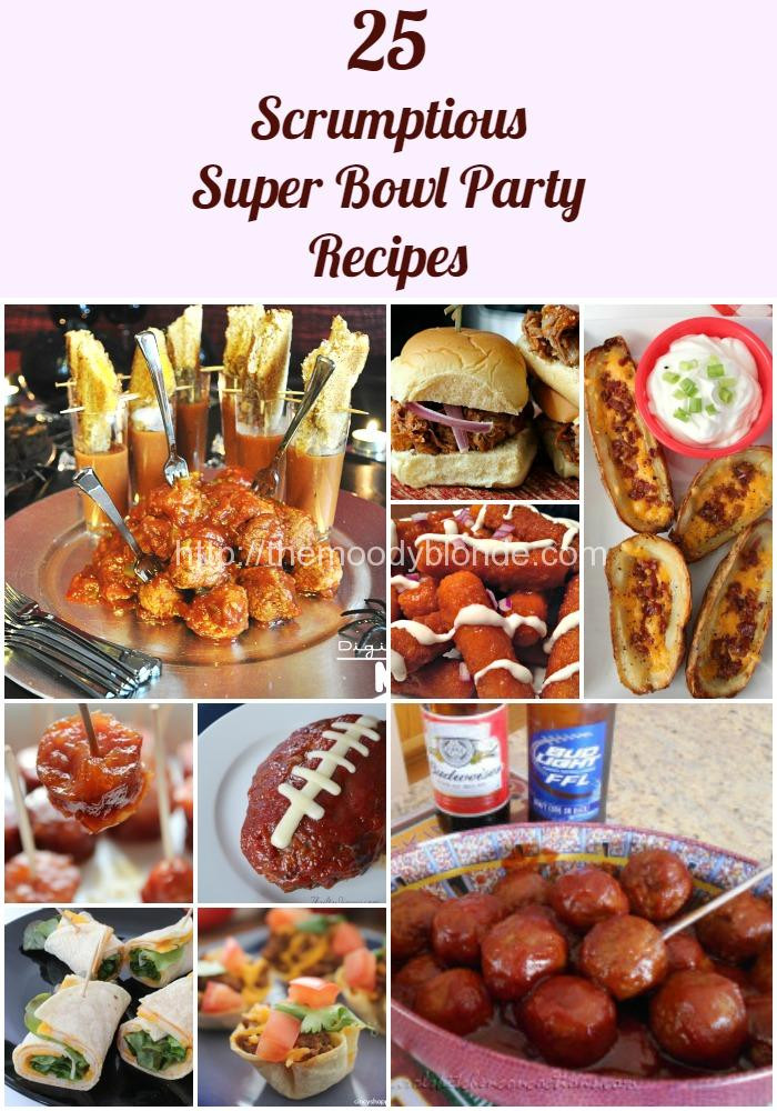 Super Bowl Party Recipes
 25 Scrumptious Game Day Party Recipes The Moody Blonde