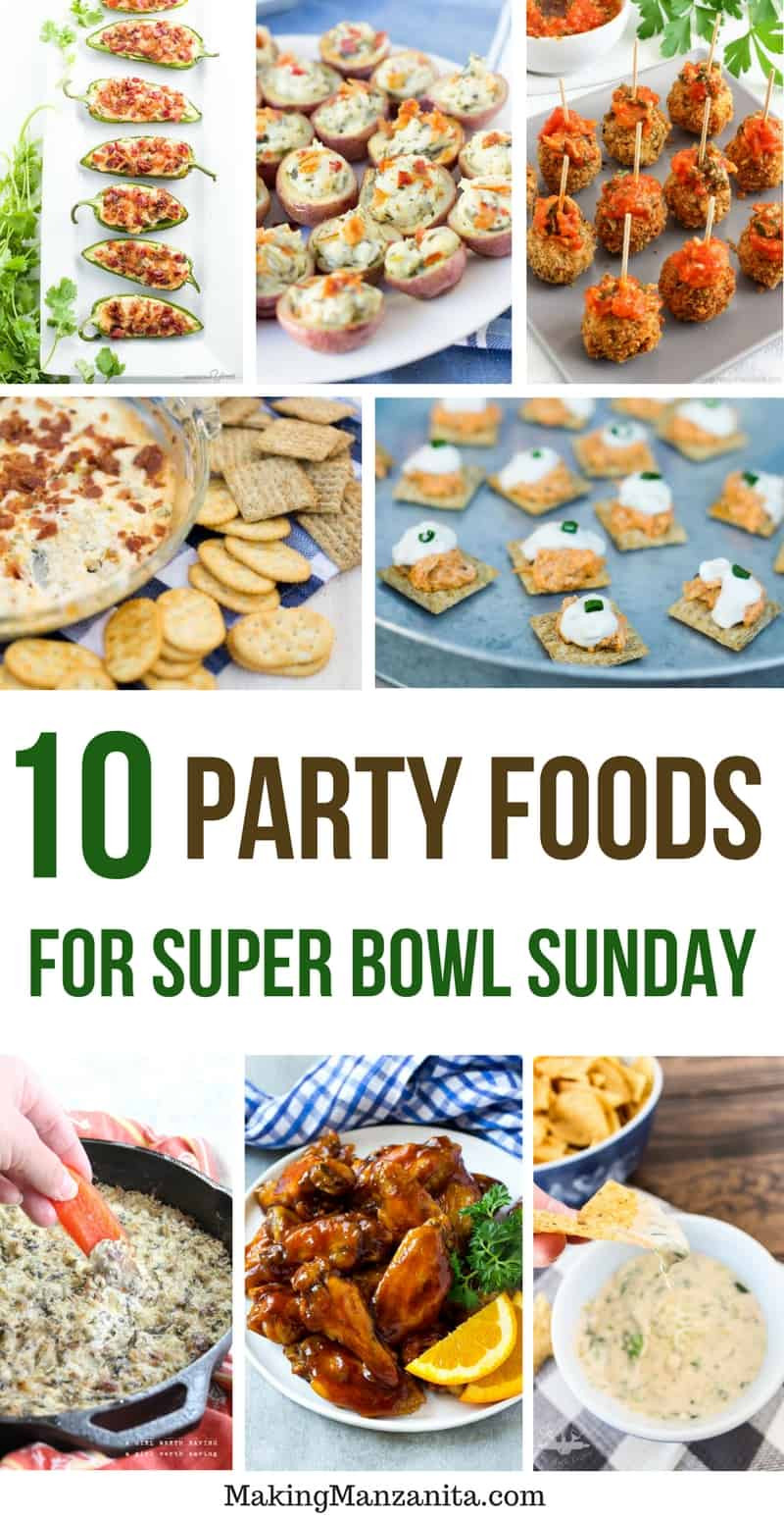 Super Bowl Party Recipes
 10 Delicious Super Bowl Recipes & 10 Creative Super Bowl