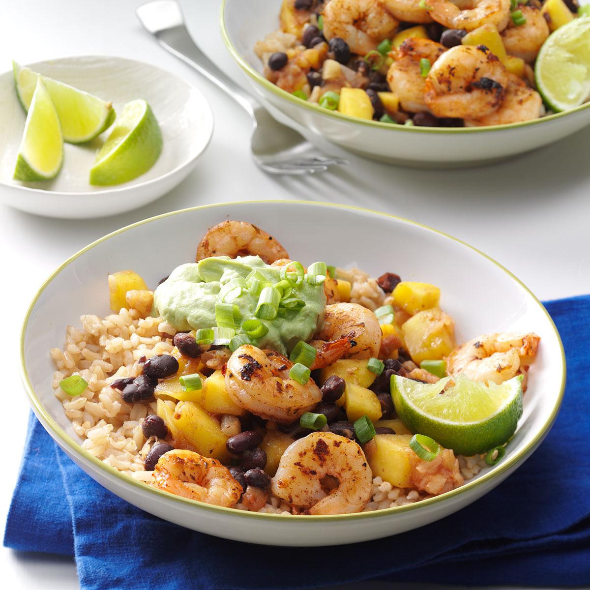 Super Bowl Shrimp Recipes
 Caribbean Shrimp & Rice Bowl Recipe