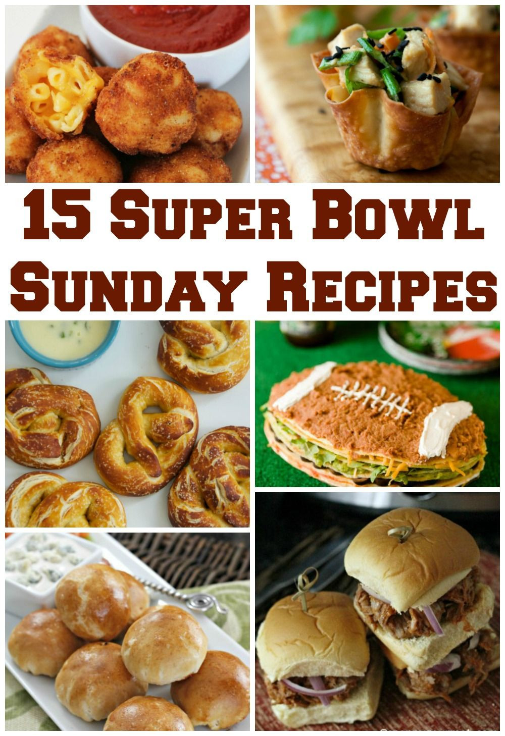 Super Bowl Sunday Recipes
 15 Super Bowl Sunday Recipes amotherworld