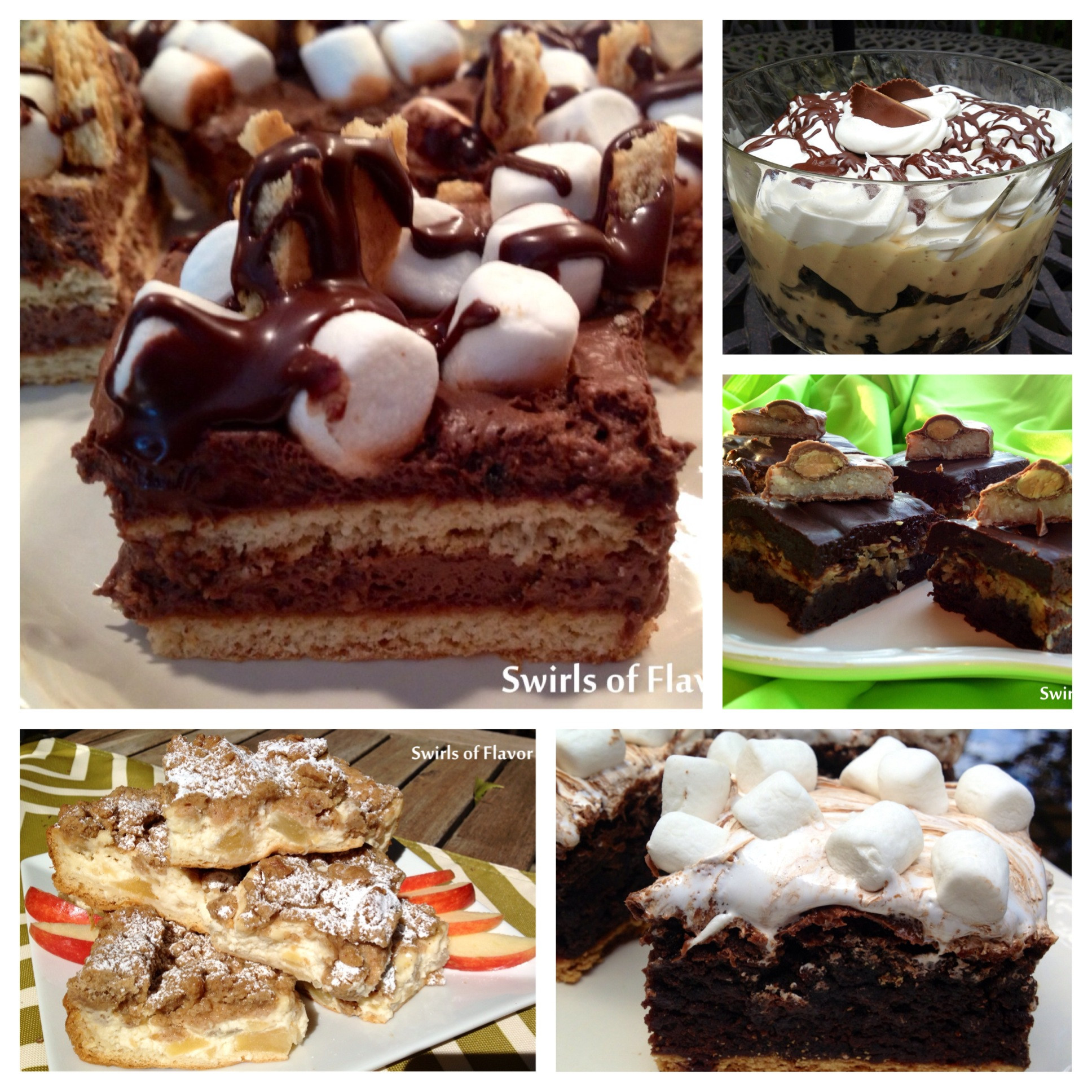 Super Bowl Sweets Recipes
 Best Ever Super Bowl Recipe Roundup Swirls of Flavor