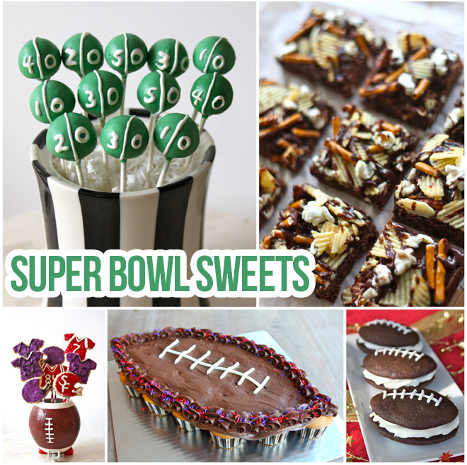 Super Bowl Sweets Recipes
 Starting Line Up of Super Bowl Sweets
