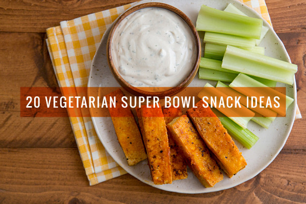 Super Bowl Veggie Recipes
 20 Ve arian Super Bowl Snacks