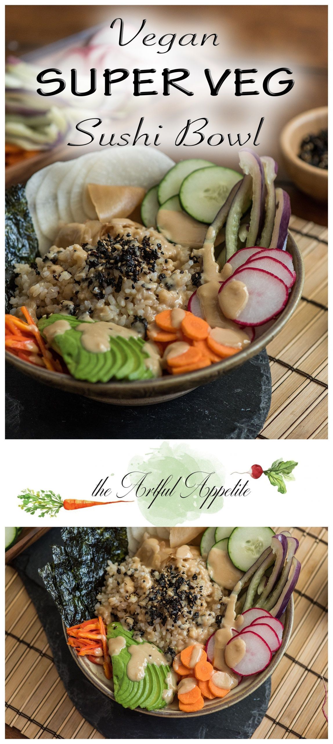 Super Bowl Veggie Recipes
 Vegan Super Veg Sushi Bowl Recipe
