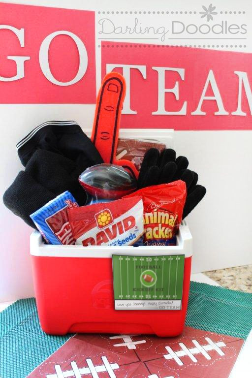 Superbowl Gift Basket Ideas
 1000 images about Gift Baskets on Pinterest