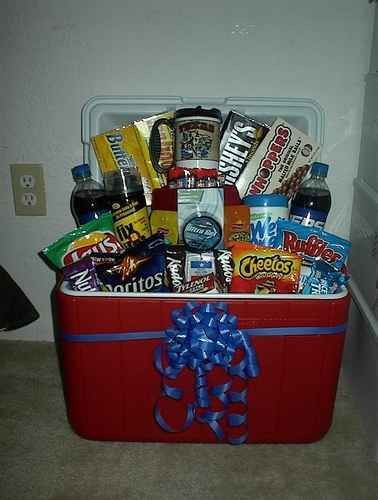 Superbowl Gift Basket Ideas
 Pin by Debbie Miriani Harper on crafts