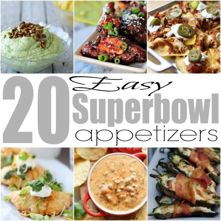 Superbowl Healthy Appetizers
 20 Easy Superbowl Appetizers Superbowl Recipes