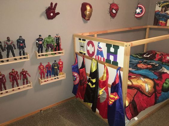 Superhero Kids Room
 22 Spectacular Superhero Bedroom Ideas for Kids