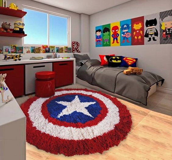 Superhero Kids Room
 22 Spectacular Superhero Bedroom Ideas for Kids