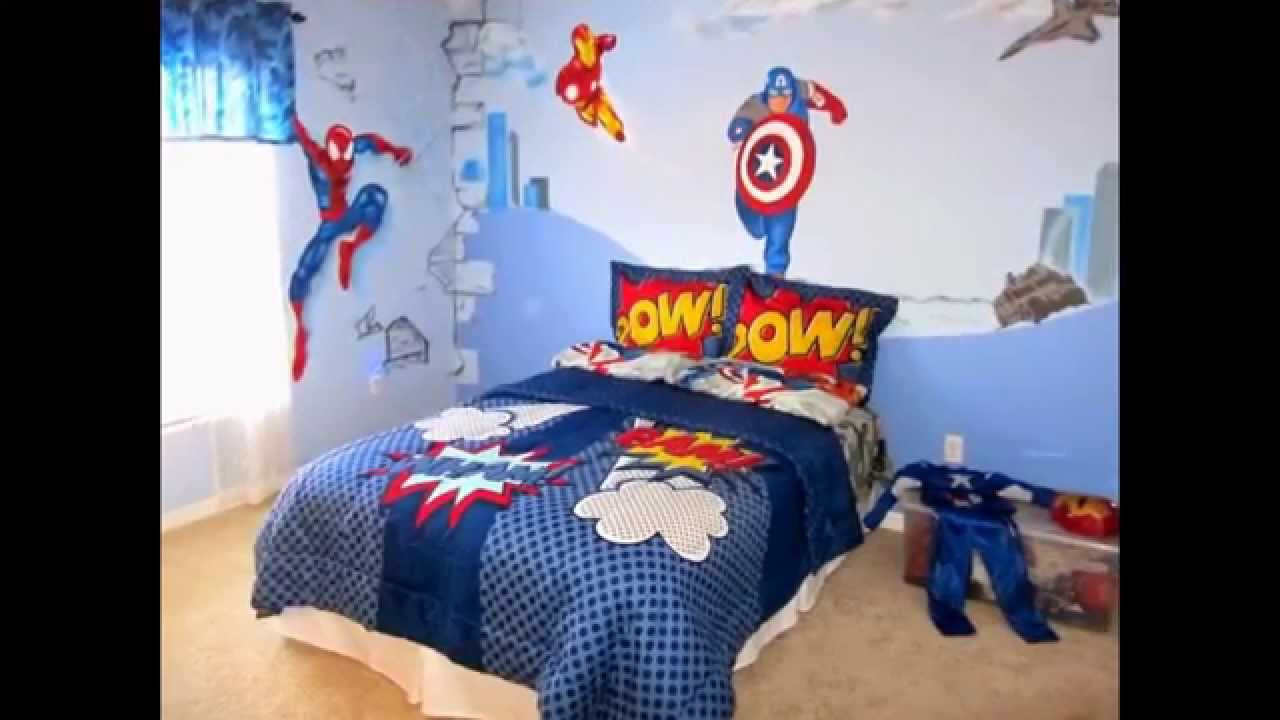 Superhero Kids Room
 Superhero bedroom ideas