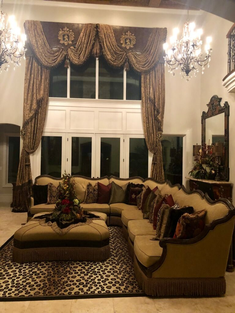 Swag Curtains For Living Room
 Beautiful Velvet Swags and Drapery Panels for Old World