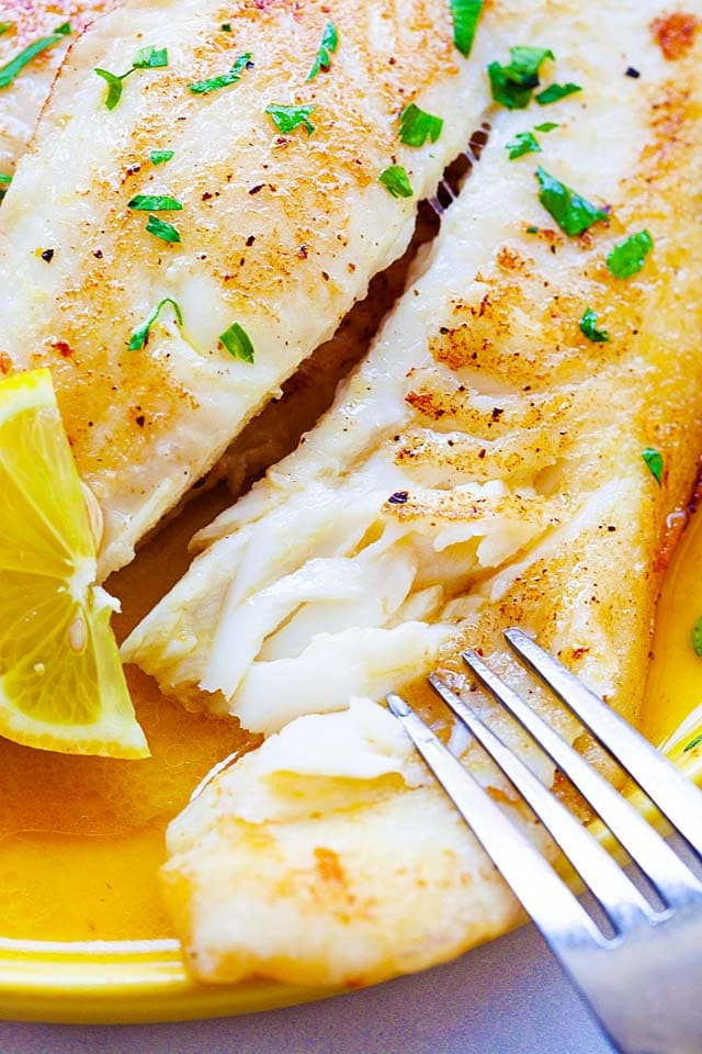 Swai Fish Recipes
 Lemon Butter Swai Fish Pan Fried Fish Recipe Rasa