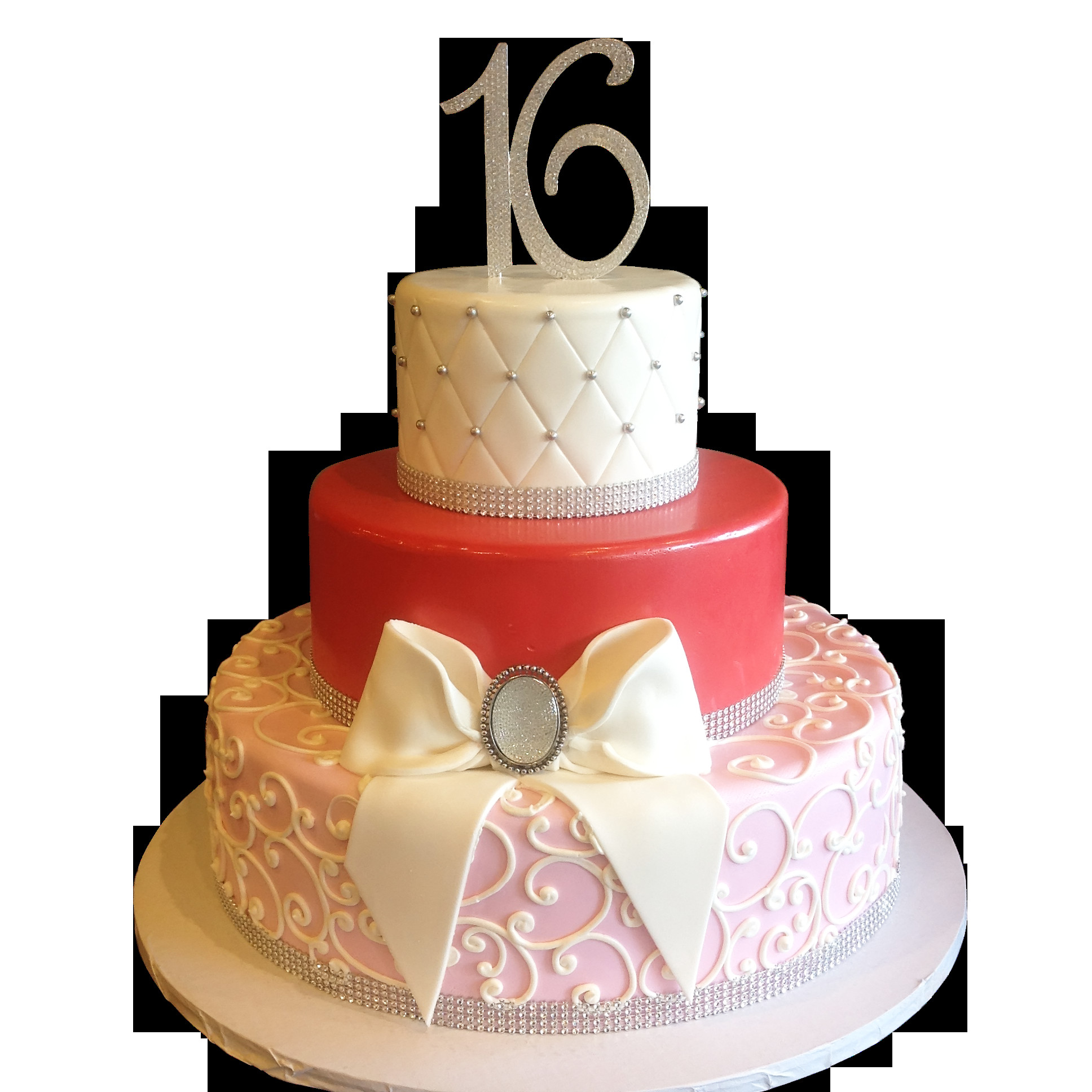 Sweet 16 Birthday Cake
 Elegant Sweet 16 Birthday Cakes in NYC