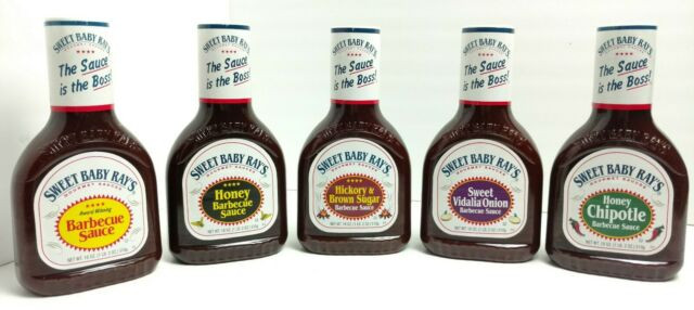 Sweet Baby Ray'S Bbq Sauce
 SWEET BABY RAY S Gourmet BBQ Sauce 5 Bottle Variety Pack
