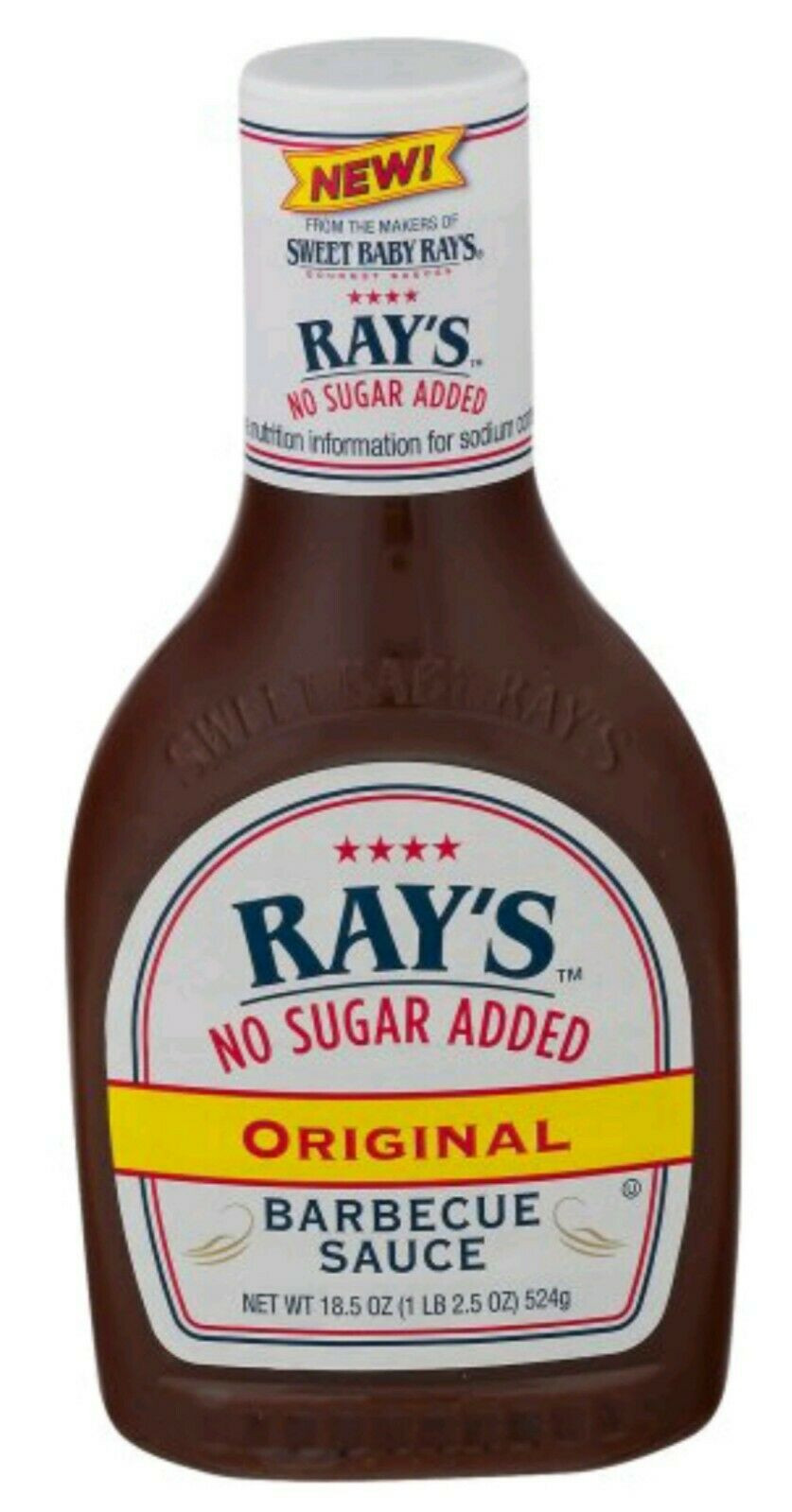 Sweet Baby Ray'S Bbq Sauce Gluten Free
 New Sweet Baby Ray s BBQ No Sugar Added Original Barbecue