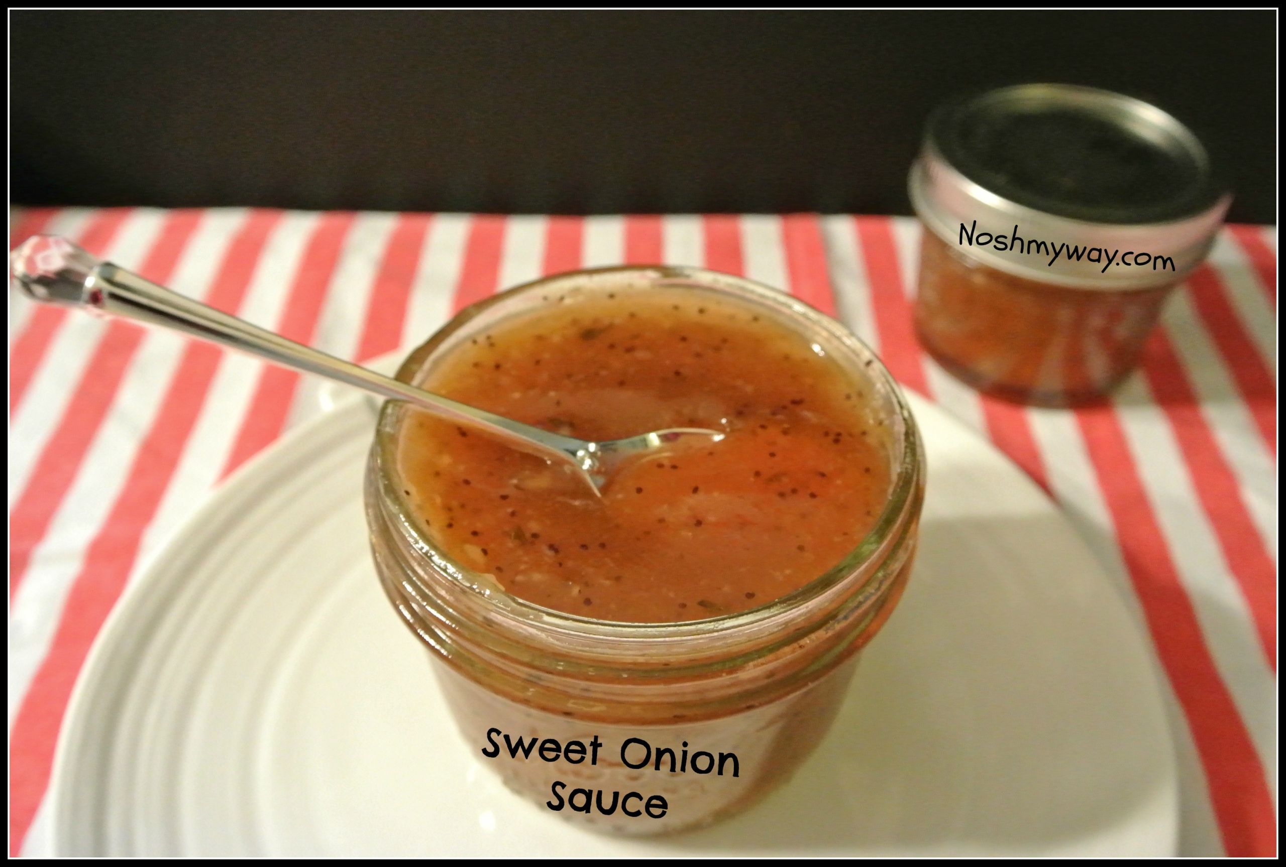 Sweet Onion Sauce
 Sweet ion Sauce like Subway Sandwich Nosh My Way