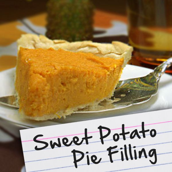 Sweet Potato Pie Filling
 Recipes for Diabetes Sweet Potato Pie Filling