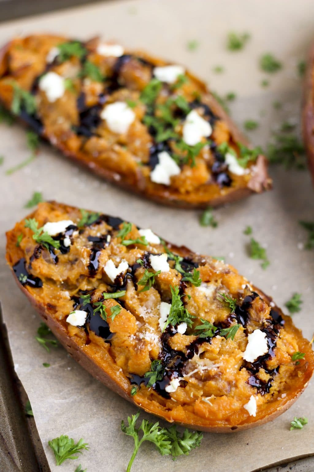 Sweet Potato Recipes Baked
 Twice Baked Sweet Potatoes with Balsamic ions