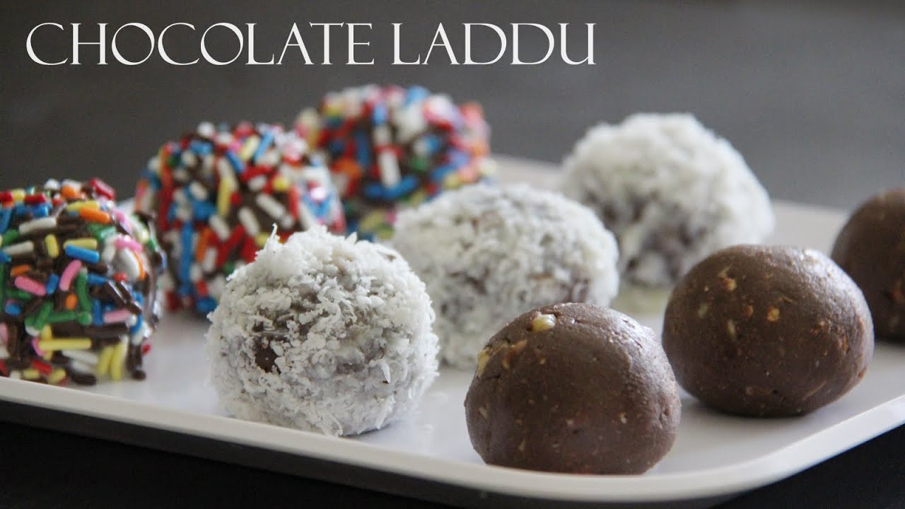 Sweet Recipes Indian
 Chocolate Laddu Recipe