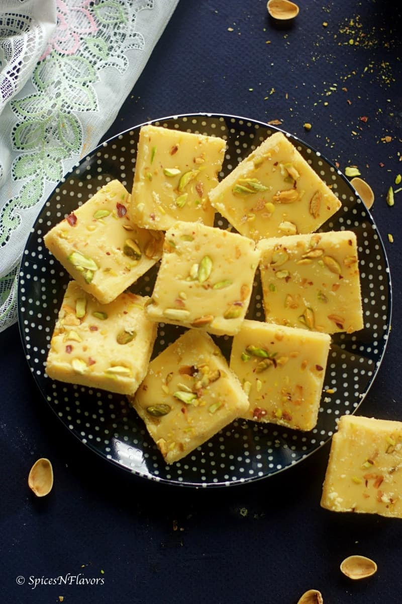 Sweet Recipes Indian
 Milk Powder Burfi Diwali special Indian sweet Spices N