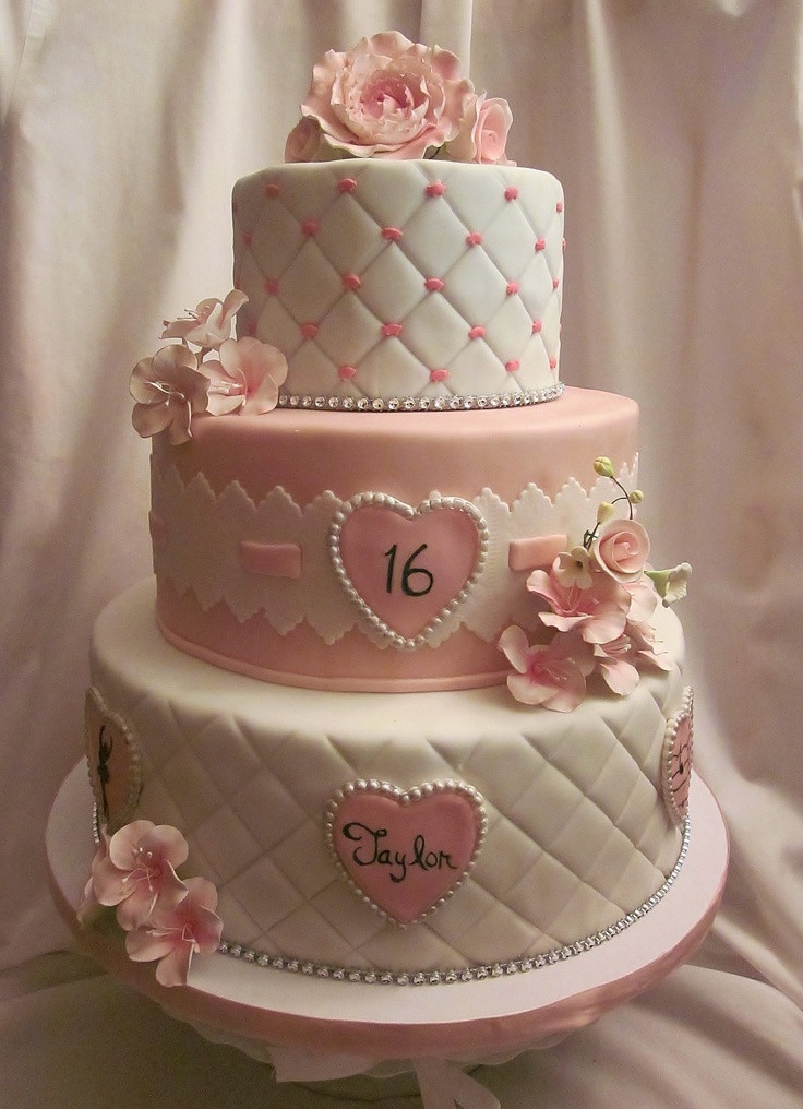 Sweet Sixteen Birthday Cakes
 144 best SWEET 16 images on Pinterest