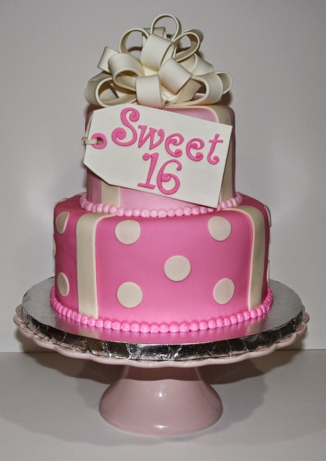 Sweet Sixteen Birthday Cakes
 Jacqueline s Sweet Shop Sweet 16 Birthday Cake and Cupcakes