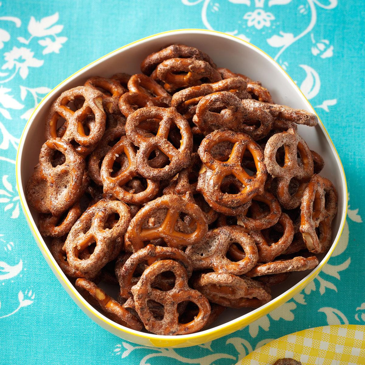 Sweet Snacks Recipes
 Sweet Chipotle Pretzels Recipe