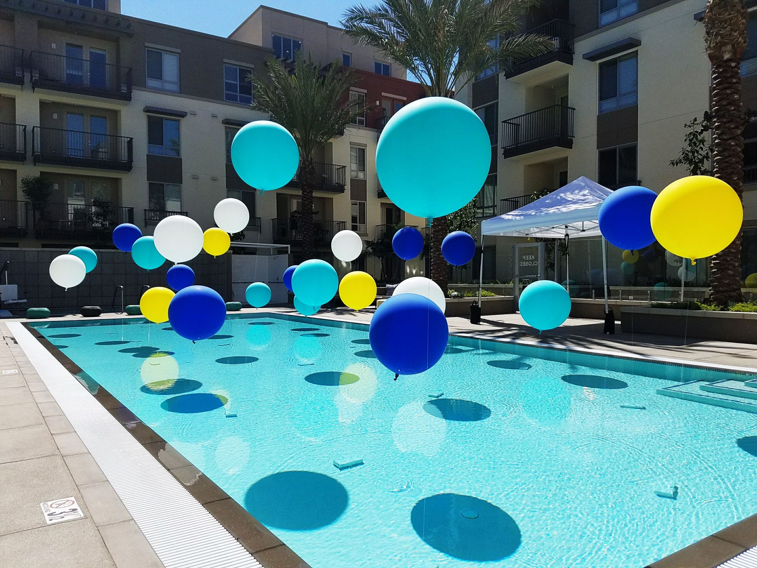 Swimming Pool Birthday Party Ideas
 Pool balloons summer party pool party party ideas