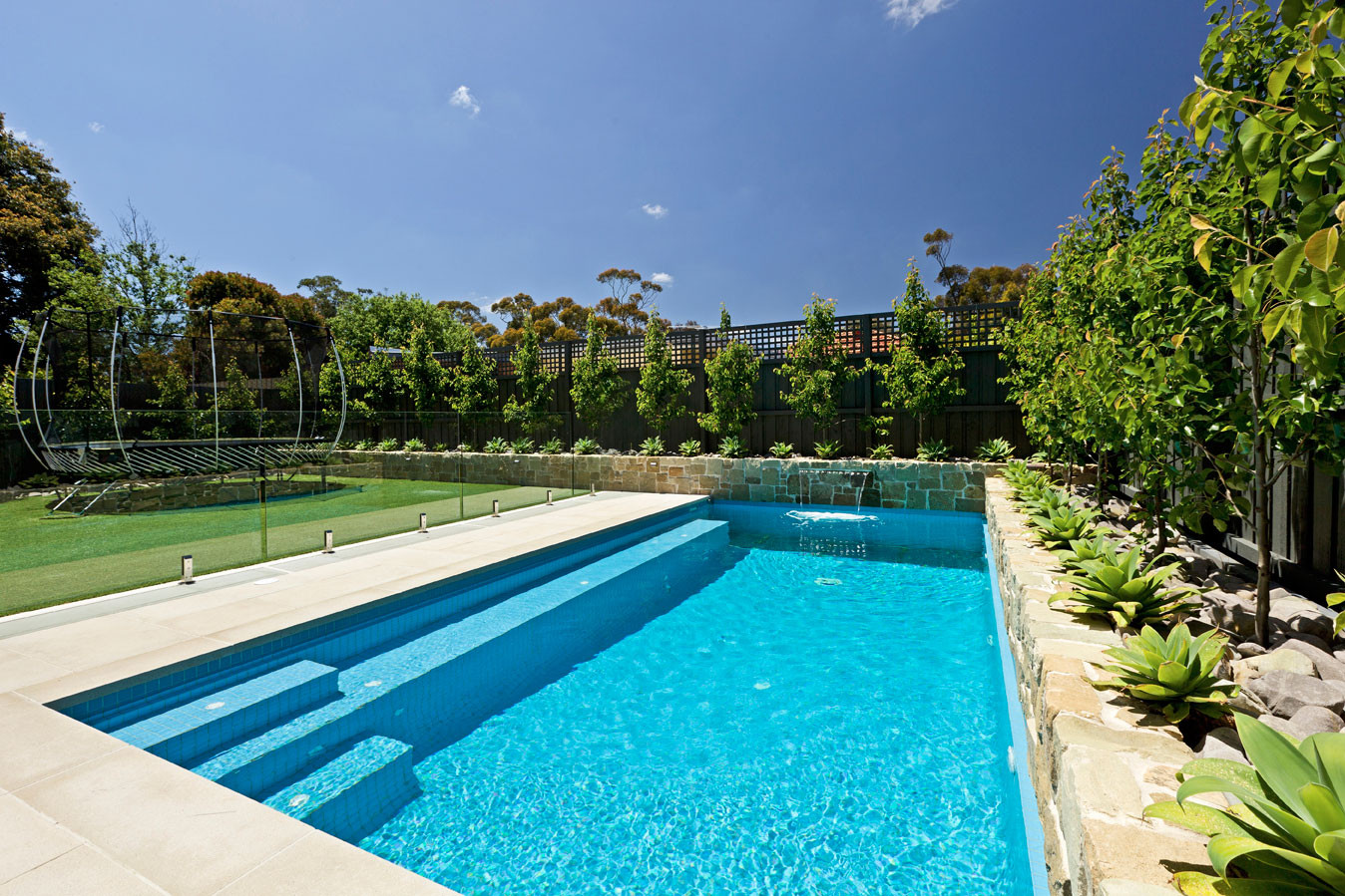 Swimming Pool Landscape Design
 Swimming Pool Designs for Traditional Guesthouse in