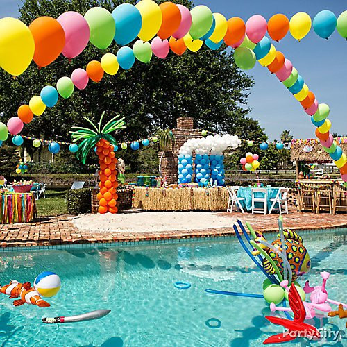 Swimming Pools Party Ideas
 Summer Pool Party Ideas
