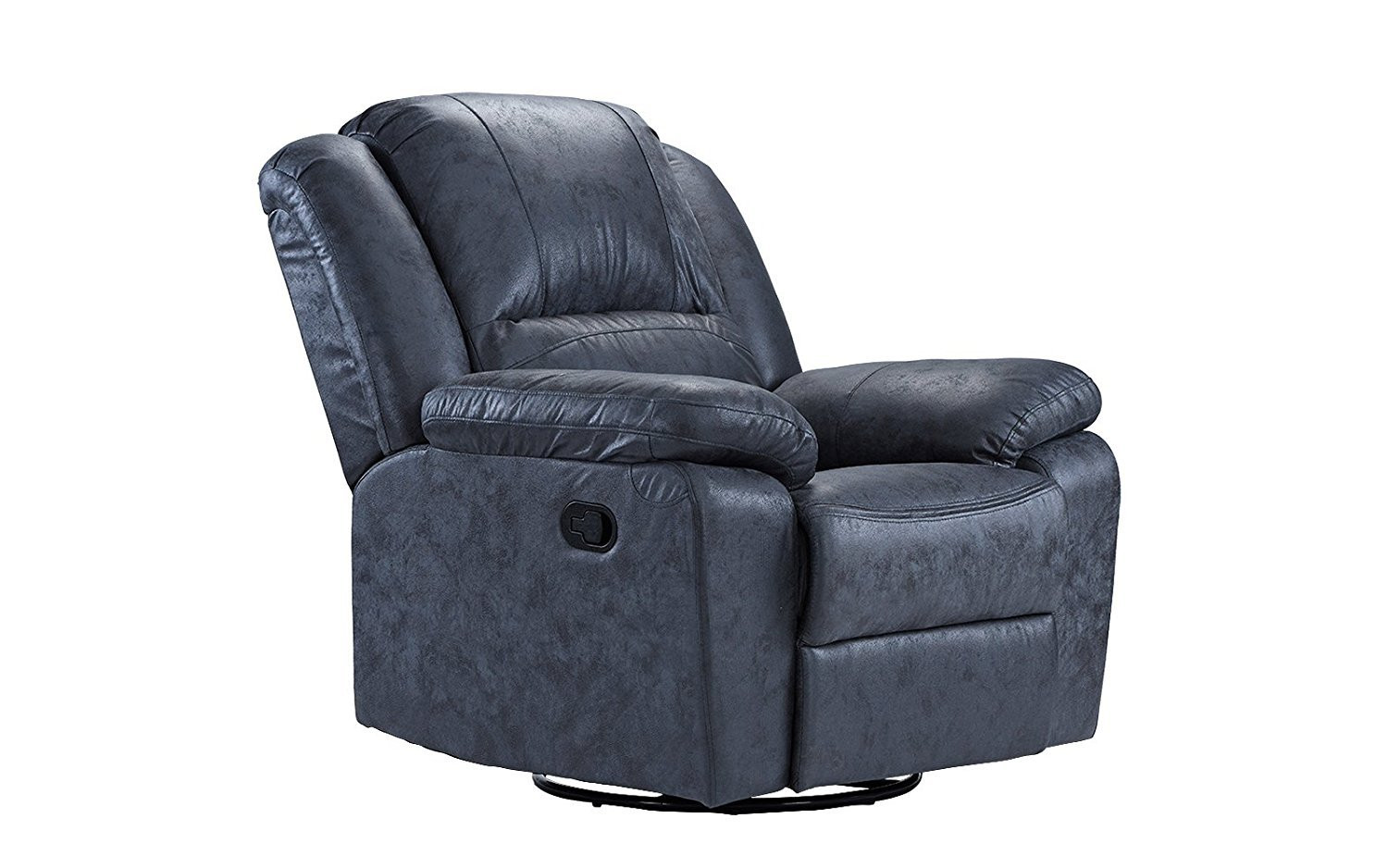 Swivel Chairs For Living Room
 Oversize Ultra fortable Air Leather Fabric Rocker and
