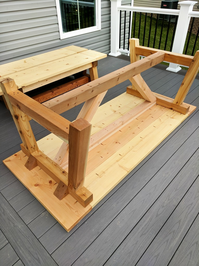 Table Plans DIY
 DIY Farmhouse table build truss beam table outdoor