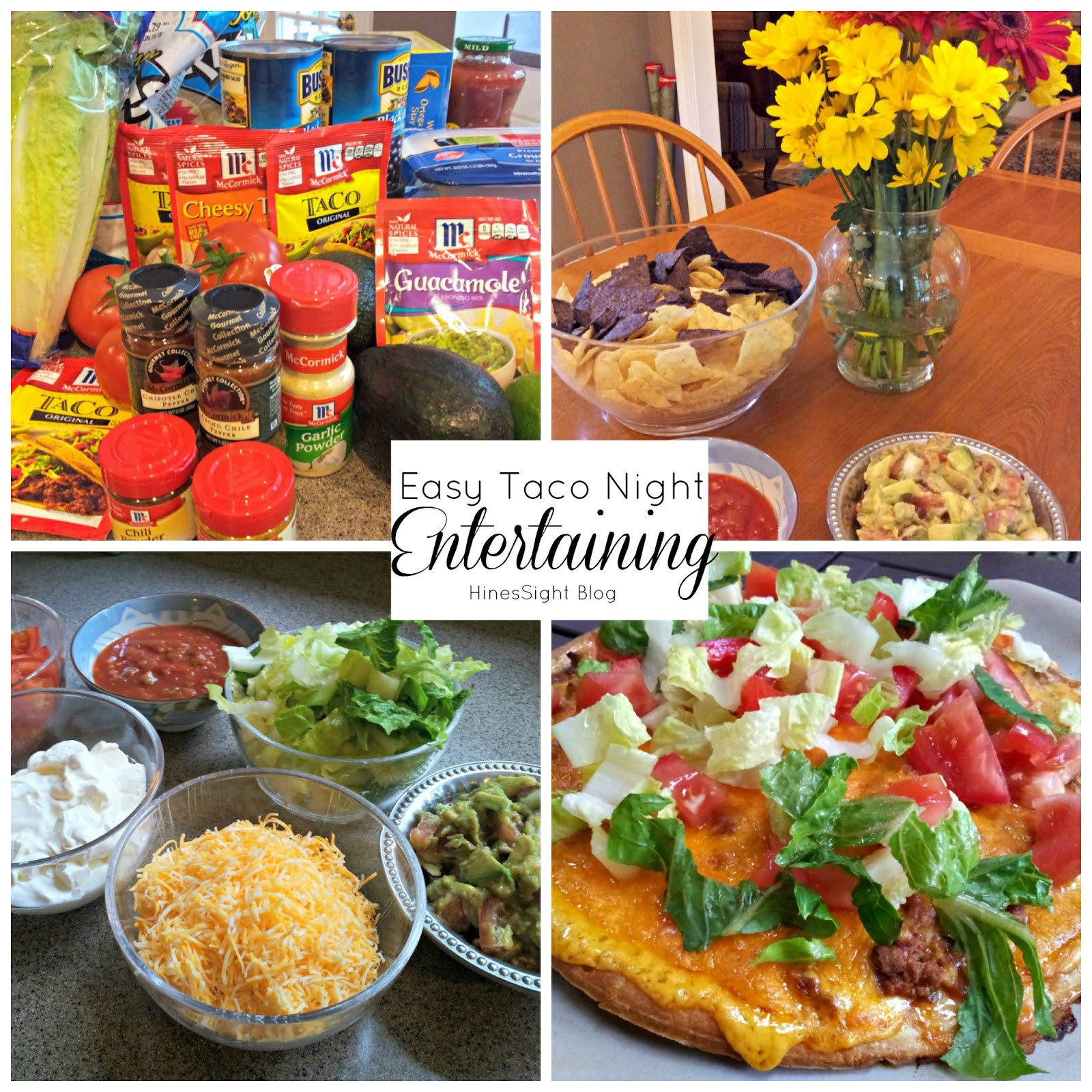 Taco Dinner Party Ideas
 Hines Sight Blog Make it a Simple Taco Themed Dinner