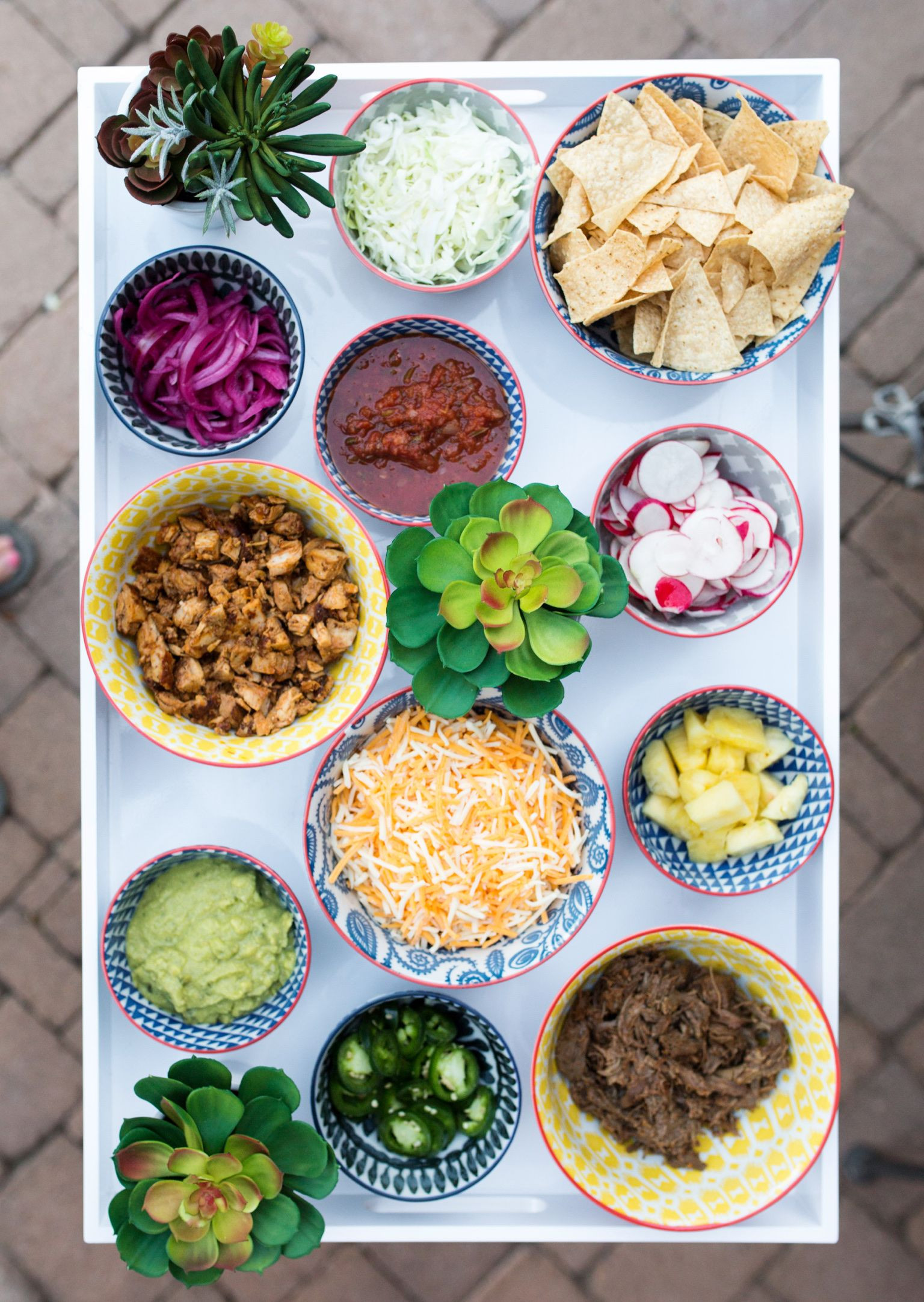 Taco Dinner Party Ideas
 How to Create Individual Taco Bar Trays for Your Next