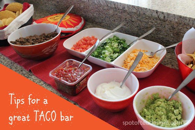 Taco Dinner Party Ideas
 Group Dinner Idea Tips For A Great Taco Bar