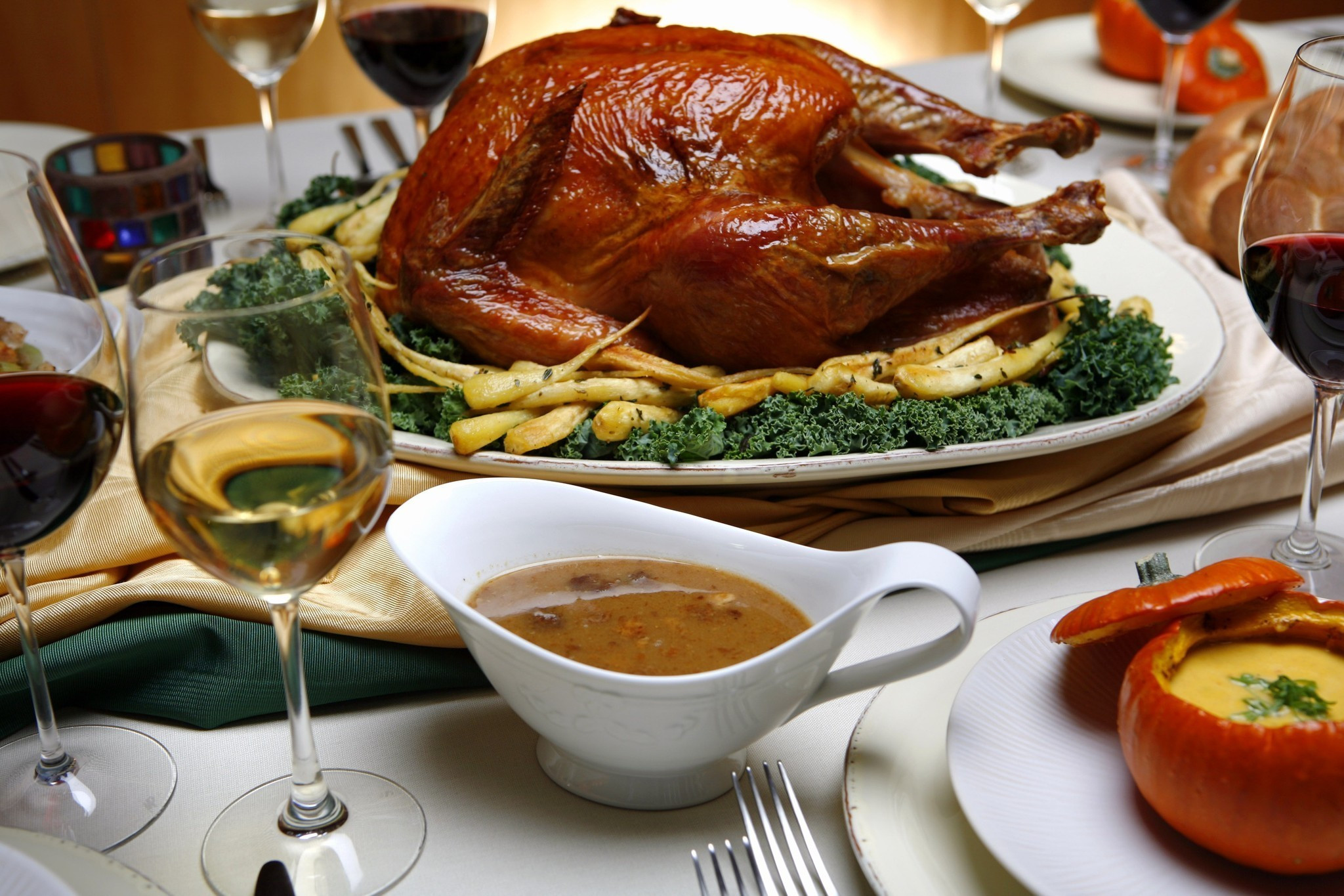 Take Out Thanksgiving Dinner
 To go and dine in options in L A for those saying no no